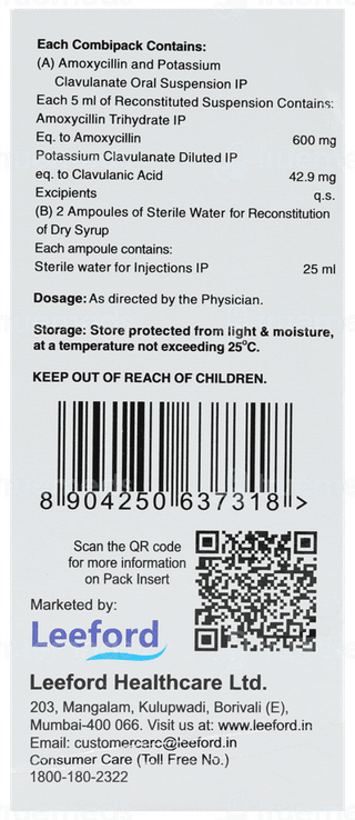 Cavmox Cv Es Dry Syrup 50ml
